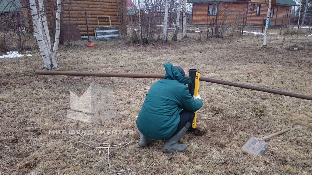 Закрутка свай