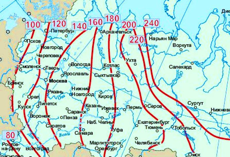 глубина промерзания грунта глубина промерзания грунта